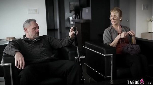Two delinquent teens fucked by grandpa during rehab