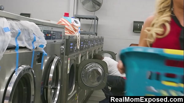 Download Video - MILF Katie Morgan Takes Multiple Loads At The Laundromat