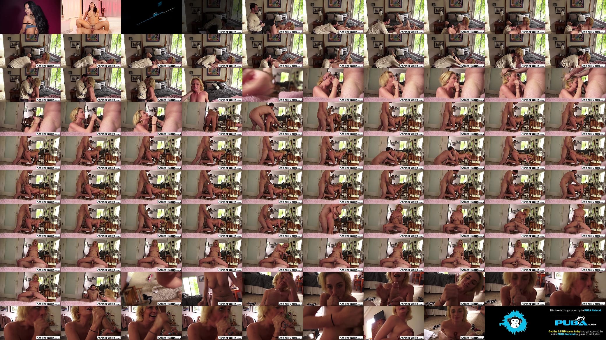 Sexy Ashlee and James fuck all around the house 预览图