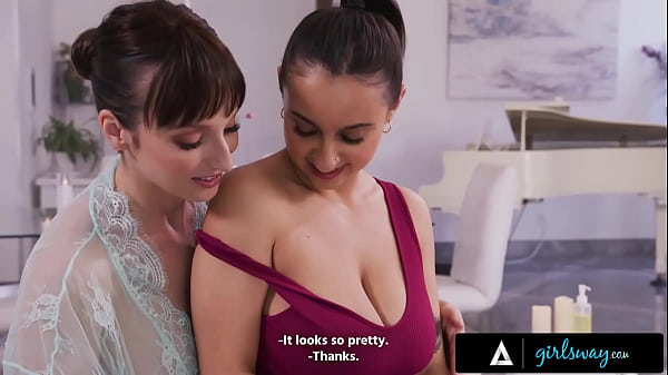 Download Video - GIRLSWAY - Sexy Lexi Luna & Hailey Rose Are Obsessed Over Massaging Each Other's Huge Breasts