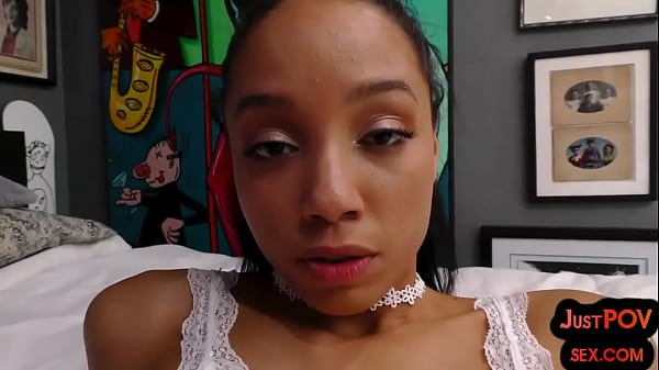 POV Nubian smalltits teen closeup nailed while talks nasty