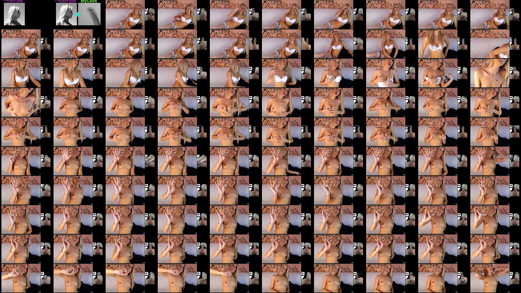 Camshot with really sexy blonde- bomcams.com 预览图