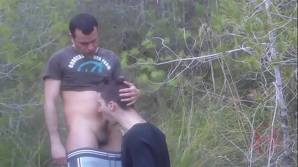 Twink caught and cum eat