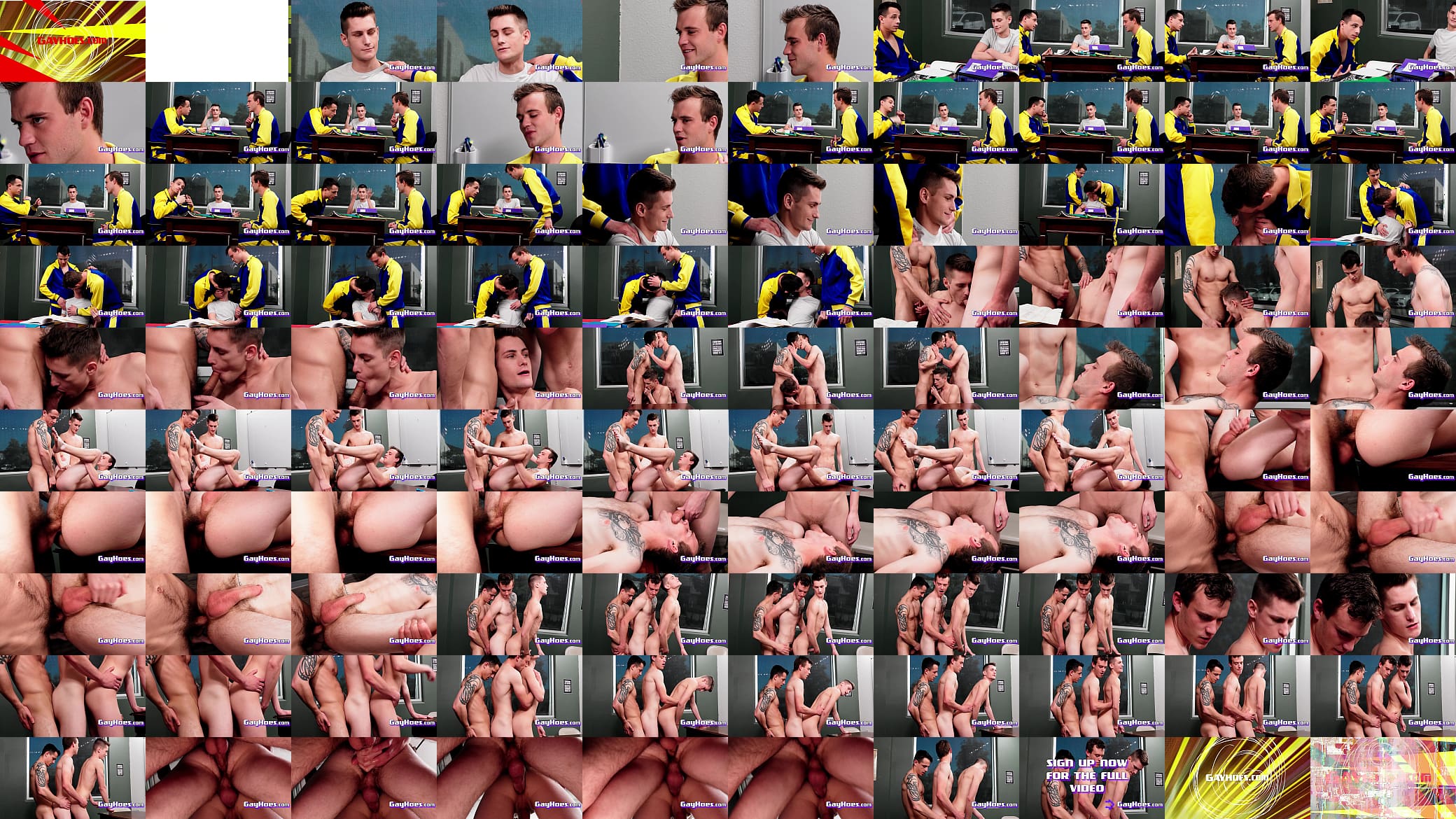 Jocks Have Gay Threesome In Private - Trevor Harris, Scott Finn 预览图