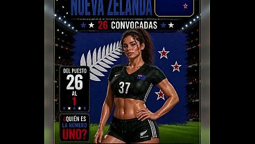 Convocatoria Selección virtual de NUEVA ZELANDA