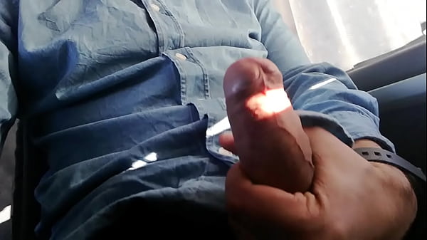 Wank in the bus