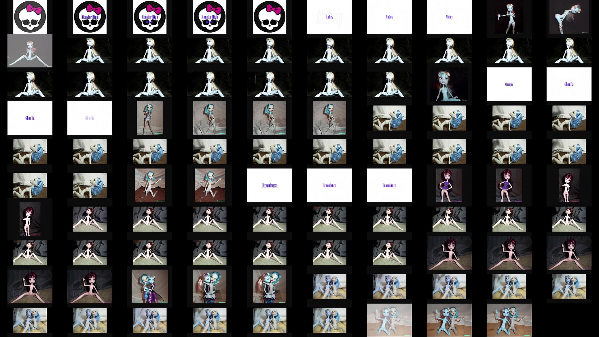 Monster High Doll Facials 预览图