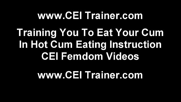 Get ready to eat a hot load of cum CEI