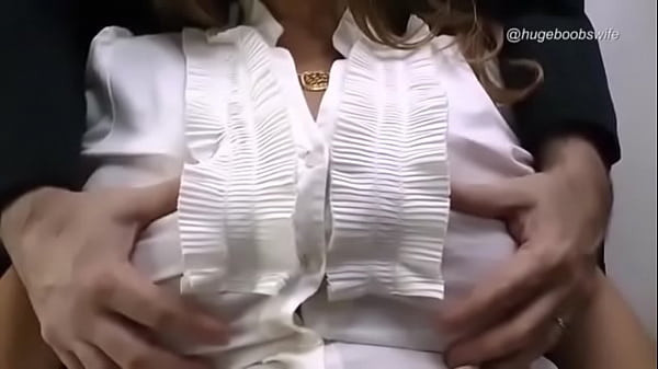 Handjob - Video requesting: Grope wife Boobs Cum on Satin Bra