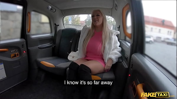 Blondie Fesser Flaunts Massive Tits And Perfect Ass In Taxi