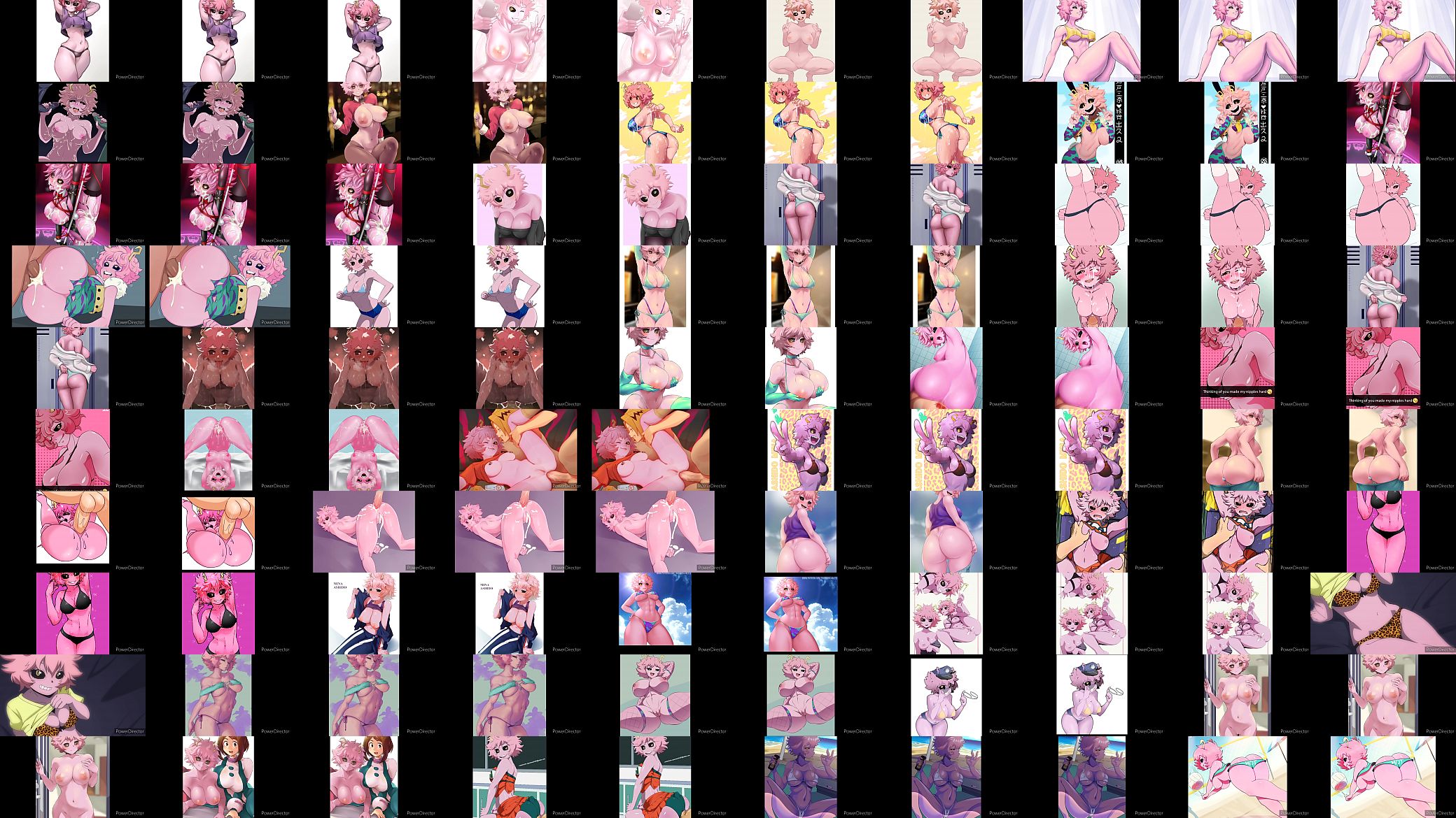 Mina ashido hentai tribute 预览图