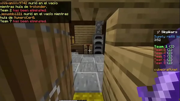 Mi primera Victoria en Bedrock!!!!   Server de Discord