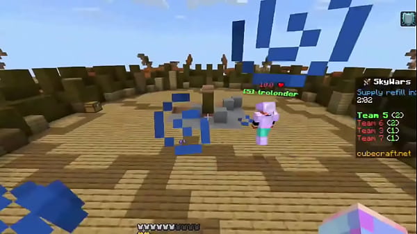 Mi primera Victoria en Bedrock!!!!   Server de Discord
