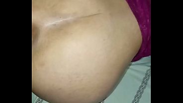 Eating the blown-out pussy of the single mom from Tinder, I came in her ass.