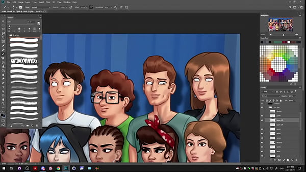 Stream | Picarto | DarkCookie - Summertime Saga (2021.08.13) 1 h 59 min
