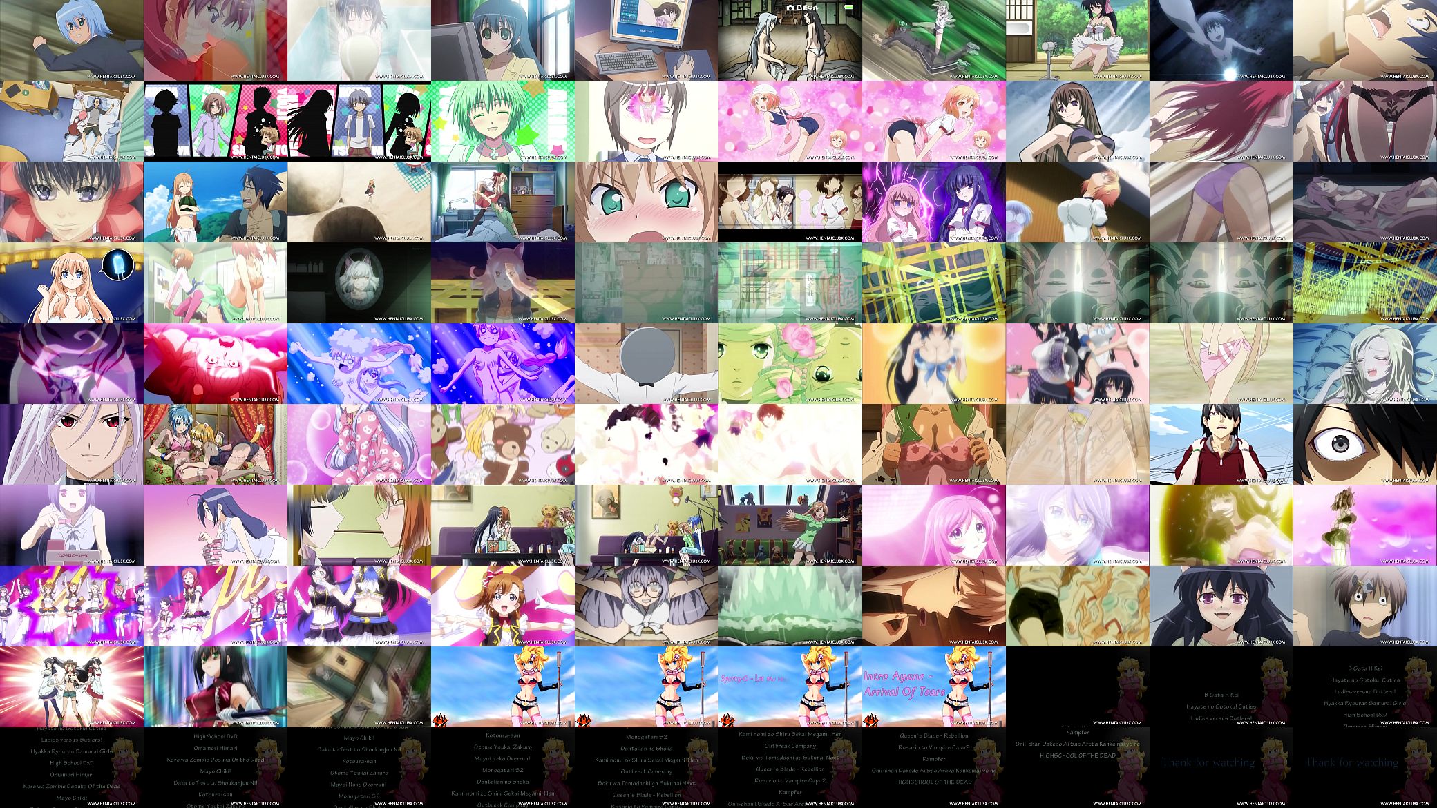 fan service AMV The World ecchi 预览图
