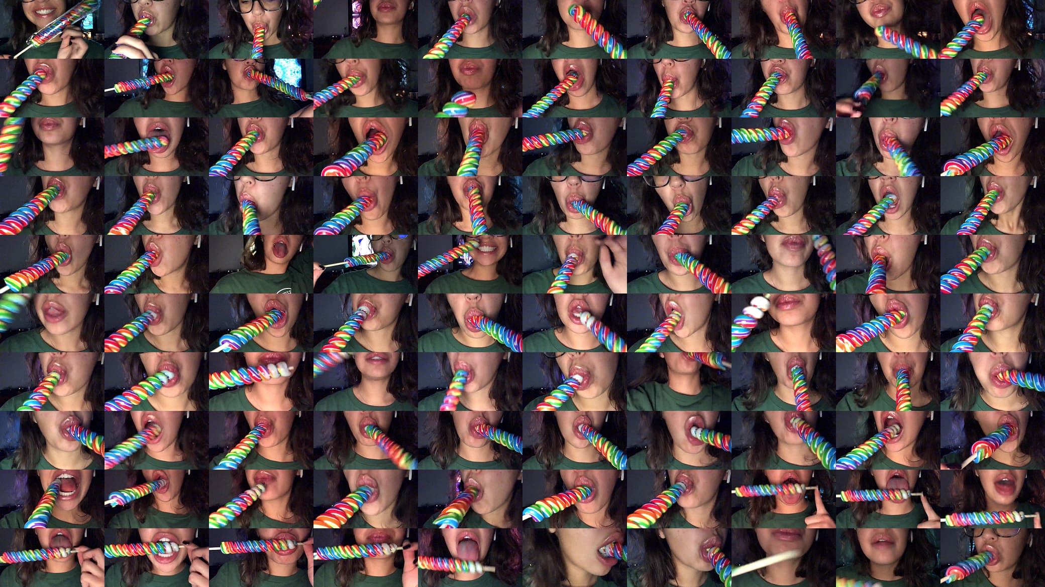 ASMR licking/sucking Lollipop 预览图