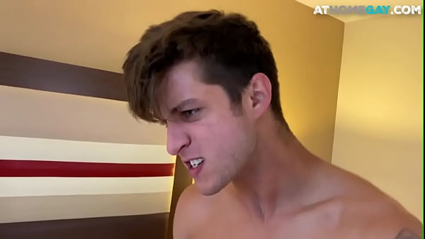 Amateur Jock fingered and rimmed after unsaddle...