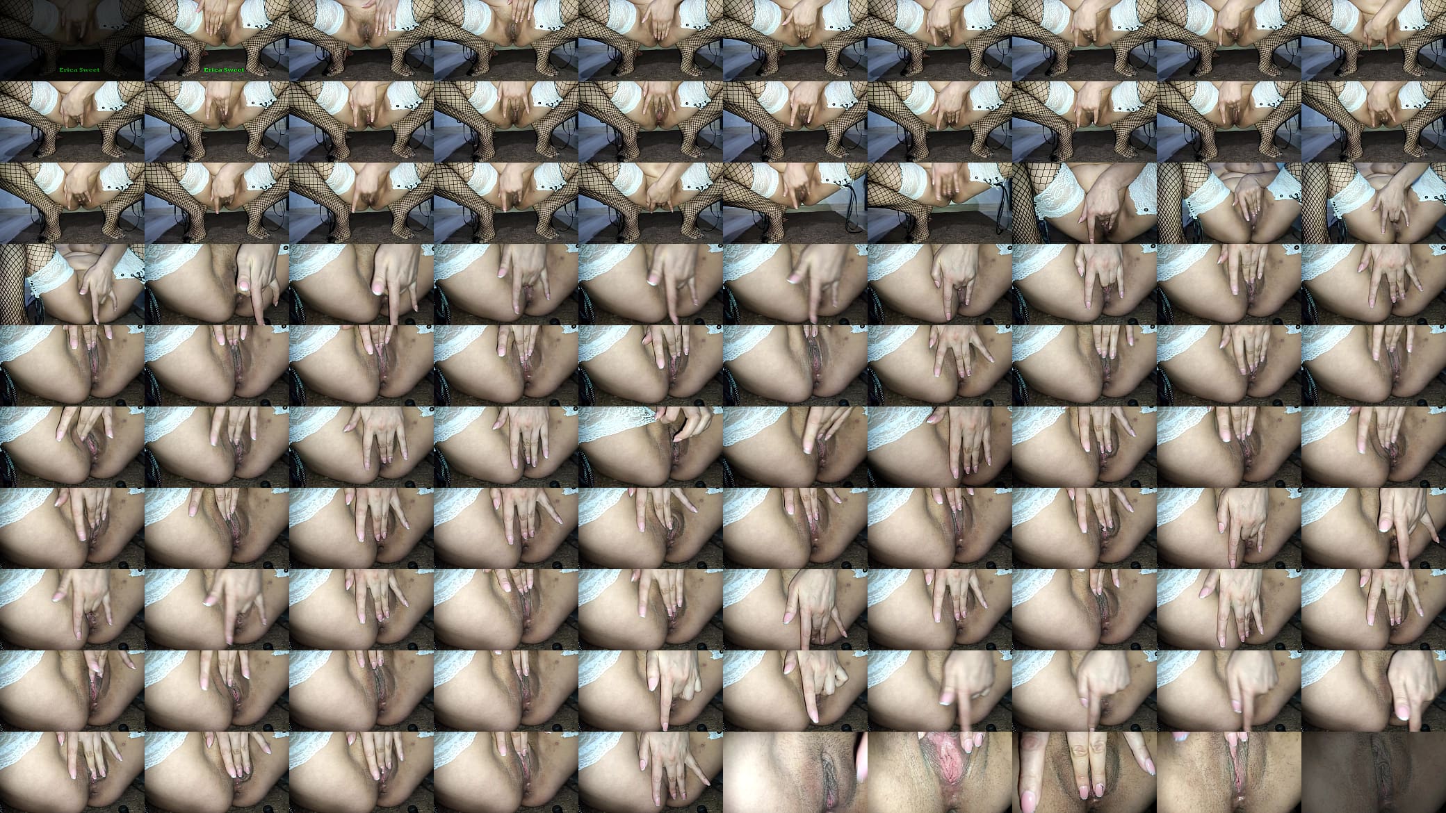 Masturbating wet pussy sitting on the floor 预览图