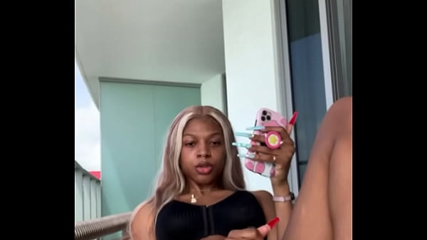 Sexy Ebony Tranny Sc @Throat Trans