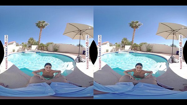 Naughty America - Glorious day to fuck Jewelz Blu by the pool in VR