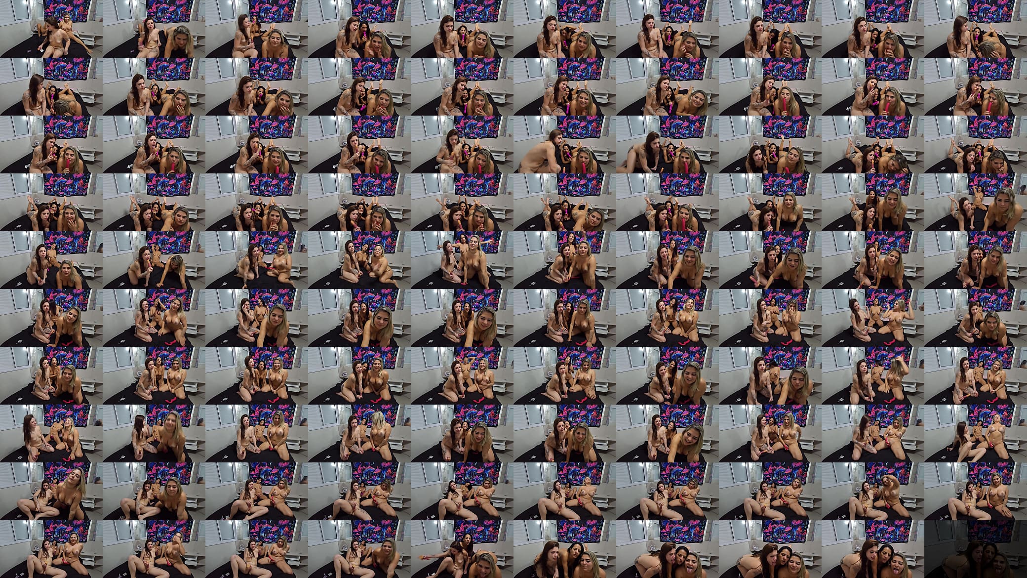 Chamei as amigas para fazer um showzinho na Cam para um gostoso pauzudo. Parte 6 预览图
