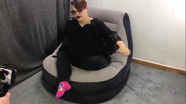 Submissive Kitten - Toy Play - Close