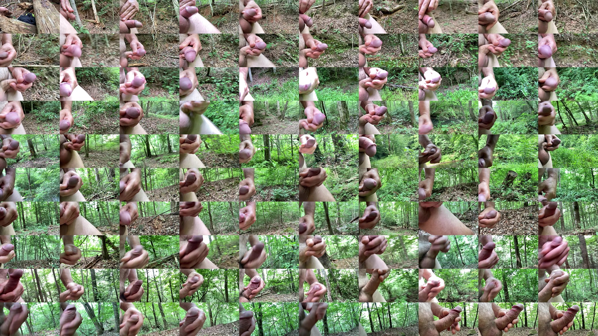 Leaving clothes behind on a long walk next to the river 预览图