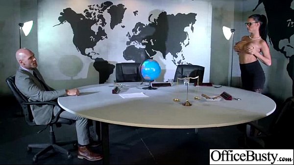 Sex Scene In Office With Slut Hot Busty Girl jensen) video-22