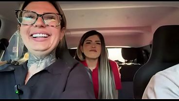 I went shopping and out of nowhere I called a stock clerk over to be a porn actress! I started grabbing and sucking her mouth right there in public, we went to the car and we sucked each other off right there!