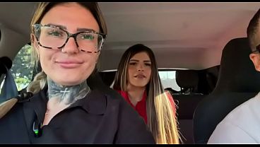 I went shopping and out of nowhere I called a stock clerk over to be a porn actress! I started grabbing and sucking her mouth right there in public, we went to the car and we sucked each other off right there!