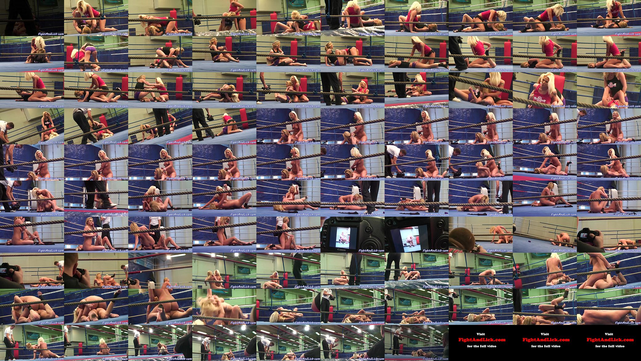 Lesbian babes enjoy naked wrestling 预览图