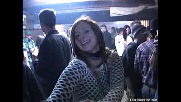 Girl gives a handjob and fucks during a Fuck Fest Party