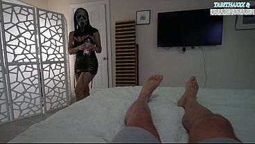HOME WRECKING GHOST FACE Mother-in-law TRICKS YOU CREAMPIED - 4K