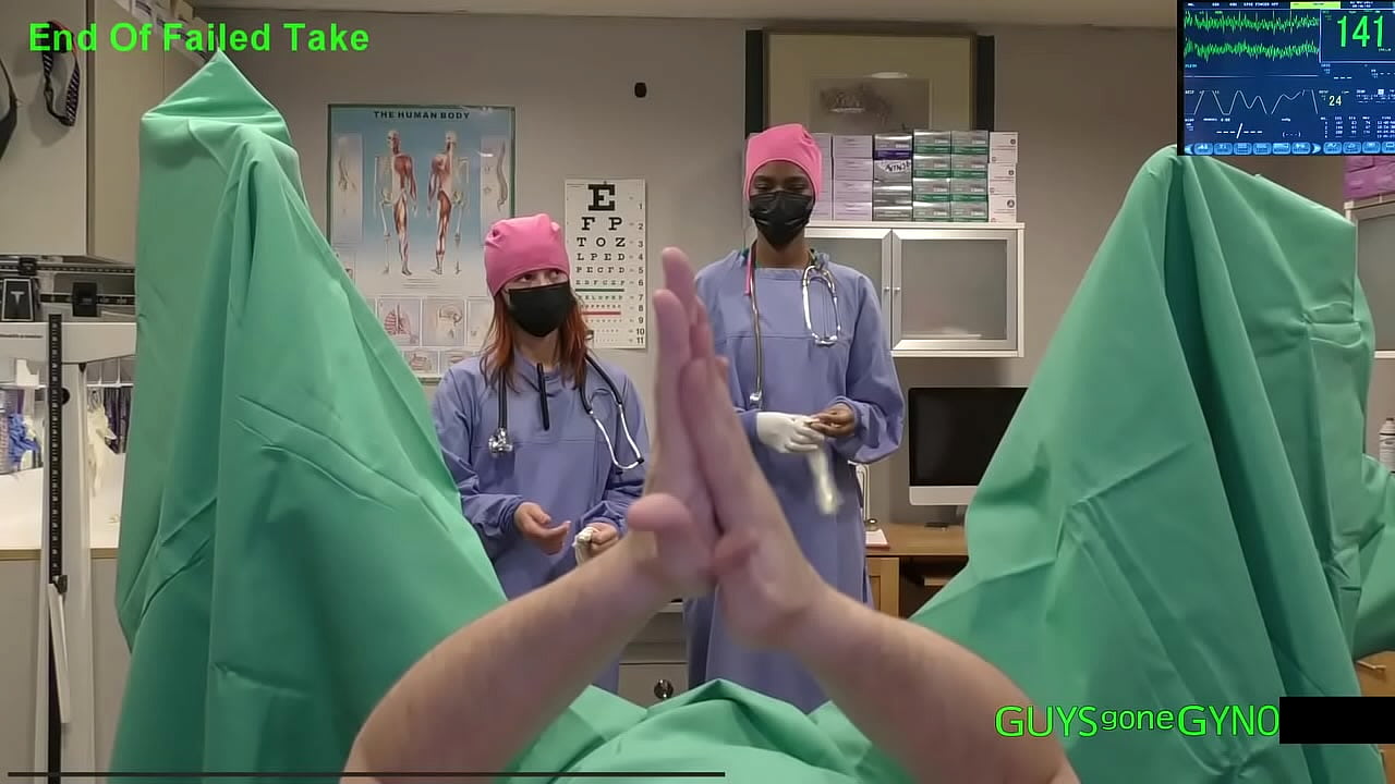Extracción de semen n.° 5 en el Doctor Tampa, ¡a quien las enfermeras pervertidas Stacy Shepard y la enfermera Jewel llevaron a "The Cum Clinic"! Película COMPLETA GuysGoneGyno! - Reup
                     handjob ebony humiliation reality hj helpless natural tits female doctor surgical medical fetish medfet latex gloves surgical gloves perv doctor surgical mask doctor tampa stacy shepard surgical gown female nurse male patient muchos negros