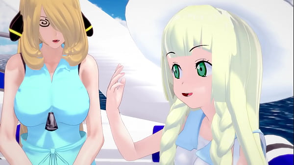 Pokéfilia Sugar Mommy Cynthia x Lusamine
