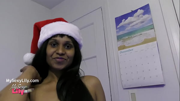 Horny Lily Indian Xmas Fuck Party