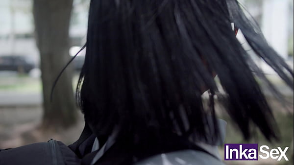 Shy 18 year old with a big ass doesn't go to class and is caught by a stranger with a huge cock.
