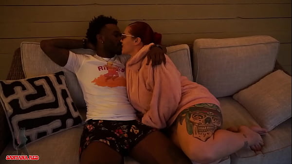 Santana red fucks bf in backyard