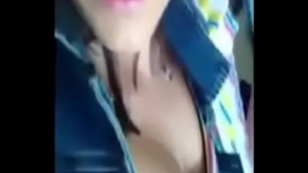 pulling out her big tits
