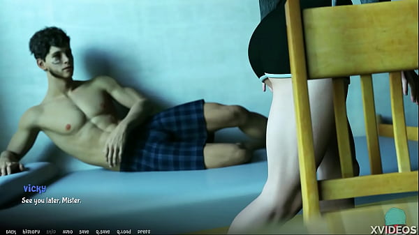 A.O.A. Academy #115 • Desirable brunette is lounging in her underwear