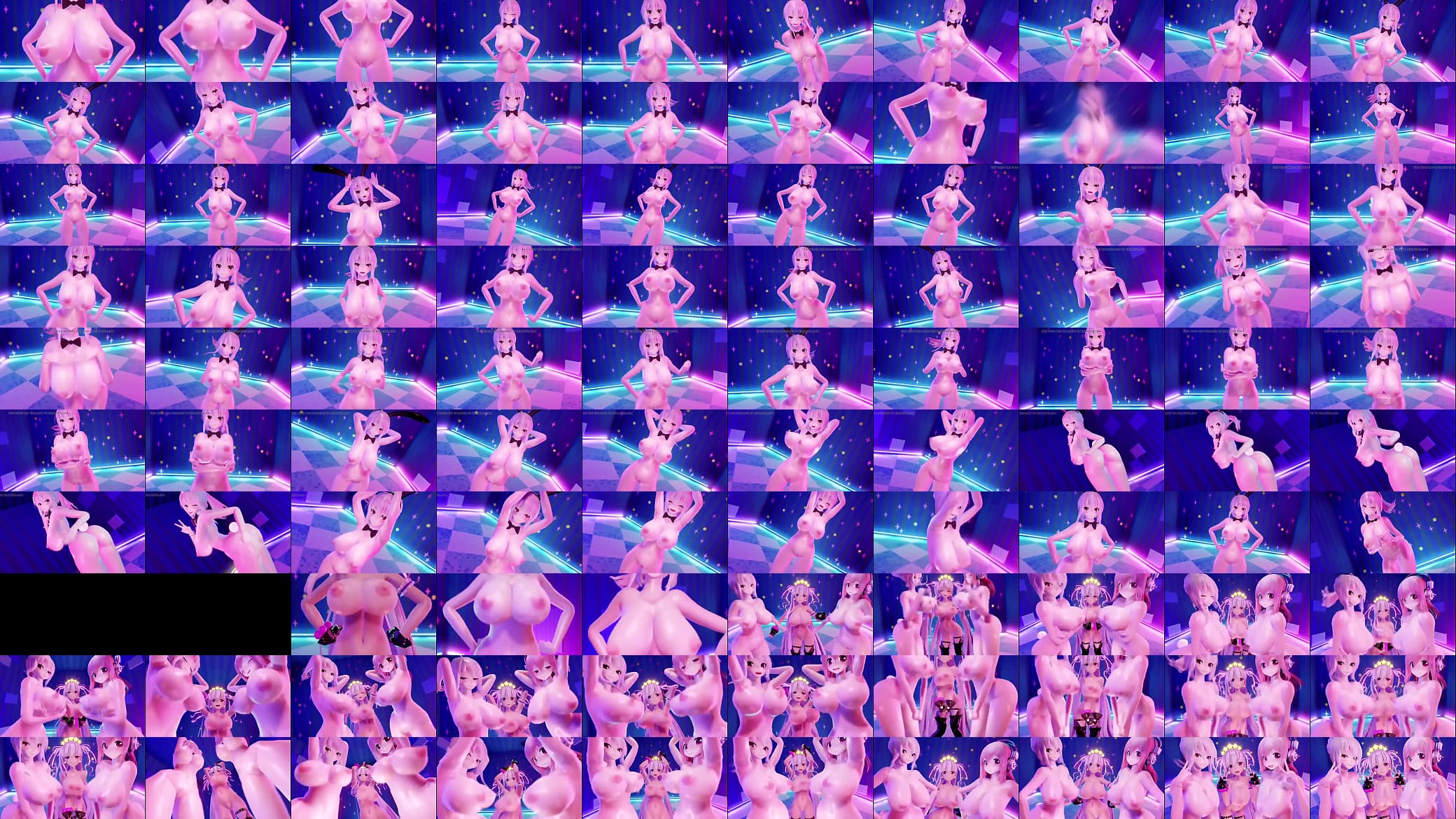 MMD R18 Haku 预览图