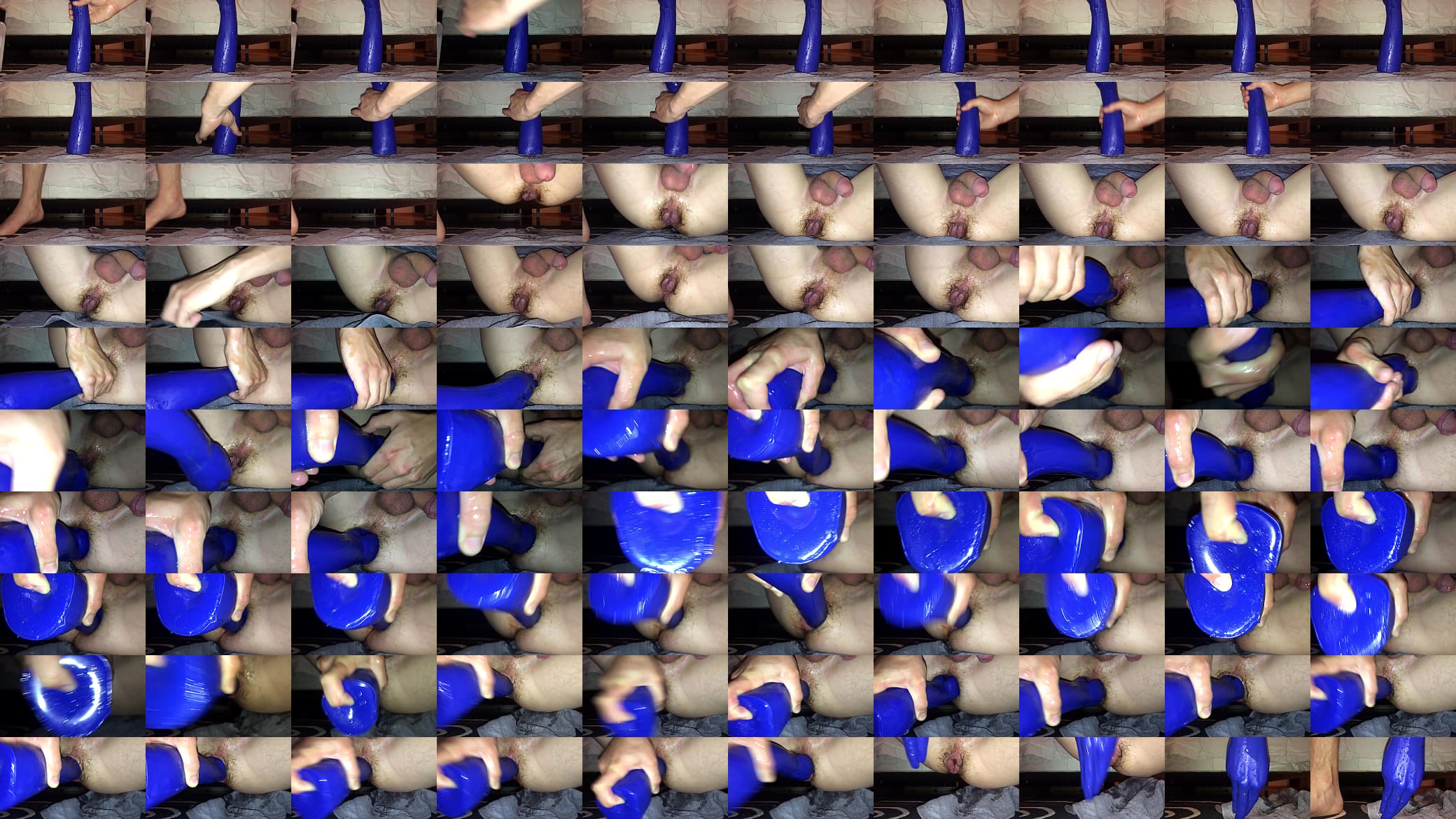 Asshole gape large fist dildo 预览图