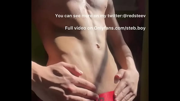 Massaging on my sexy body with the sun