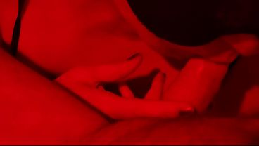 Hot GIRL gives a slow sexy blow job. Up close and personal! Red Light Videos #11