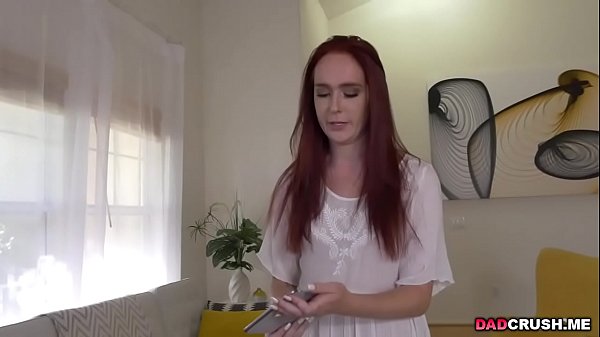 Hot redhead Alice Coxxx sucks stepdads dick
