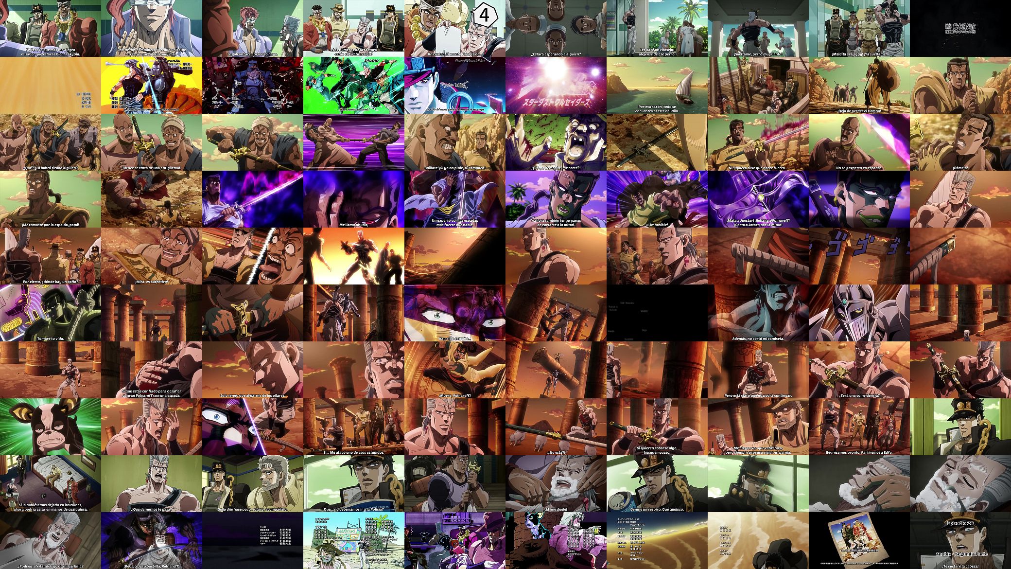 jojo&#039;s bizarre adventure stardust crusaders Egypt Arc capitulo 4 (sin censura) 预览图