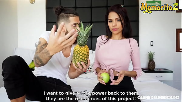CARNE DEL MERCADO - (Mila & Logan) Busty Latina Takes It Rough From A Big Cock Lover