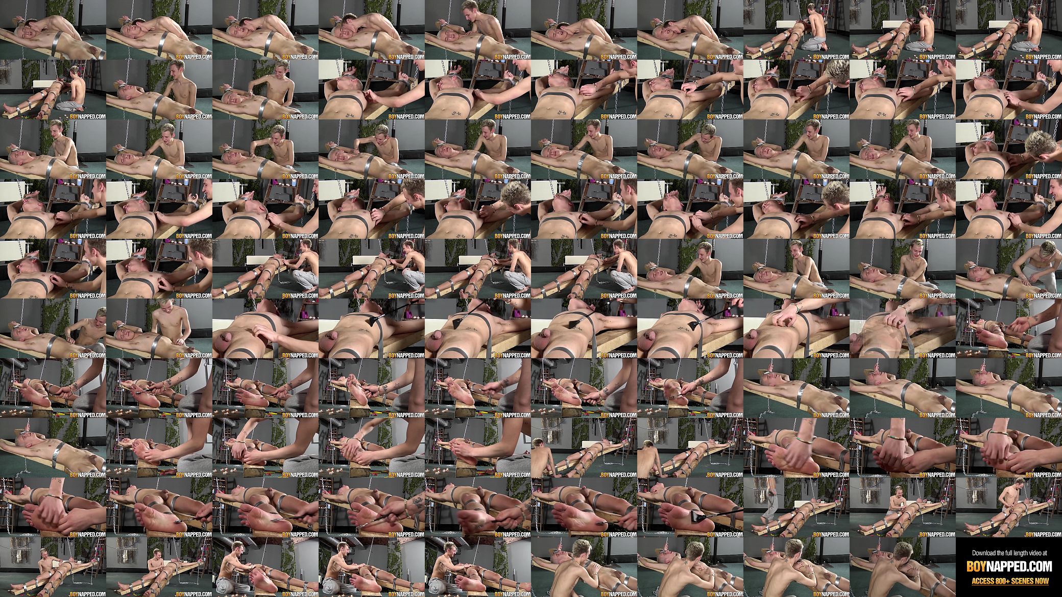Tying up session for sub twink that loves to get punished 预览图