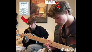 Baltro man plays the guitar incredibly well alongside his friend Balatres